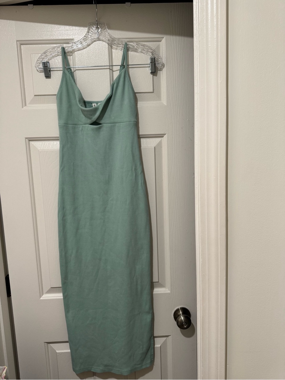 Roxy Sage Stretchy Green Slip Maxi Dress